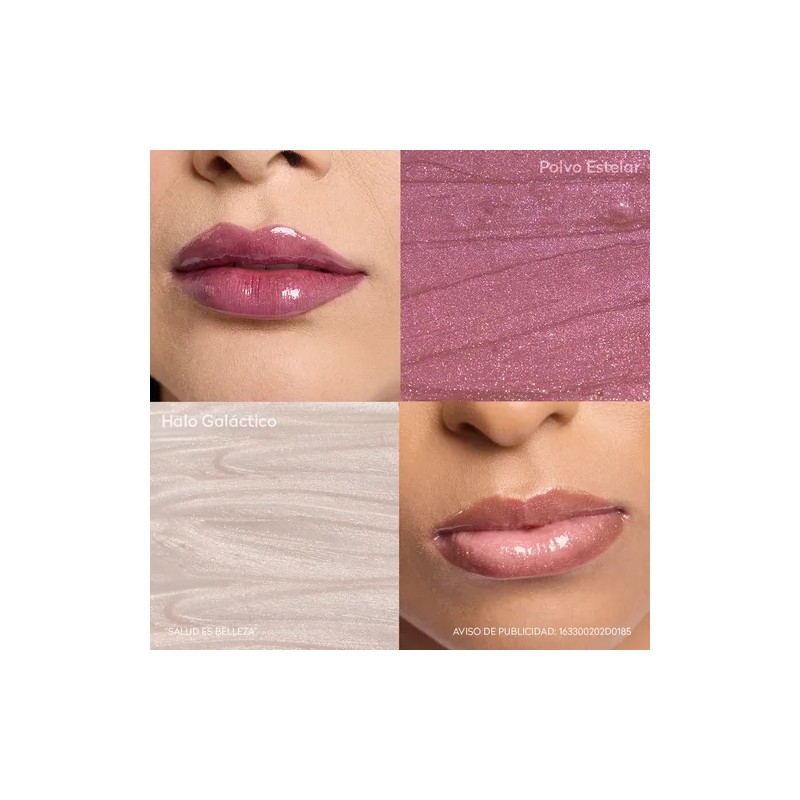 Kit Brillo Labial Con Glitter 6 Tonos Bissù Original