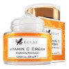 Crema Hidratante Facial Con Vitamina C, Ácido Hialurónico Y