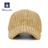 Miracroute Spring Autumn Winter Corduroy Fluffy Cap Unisex Warm Hat
