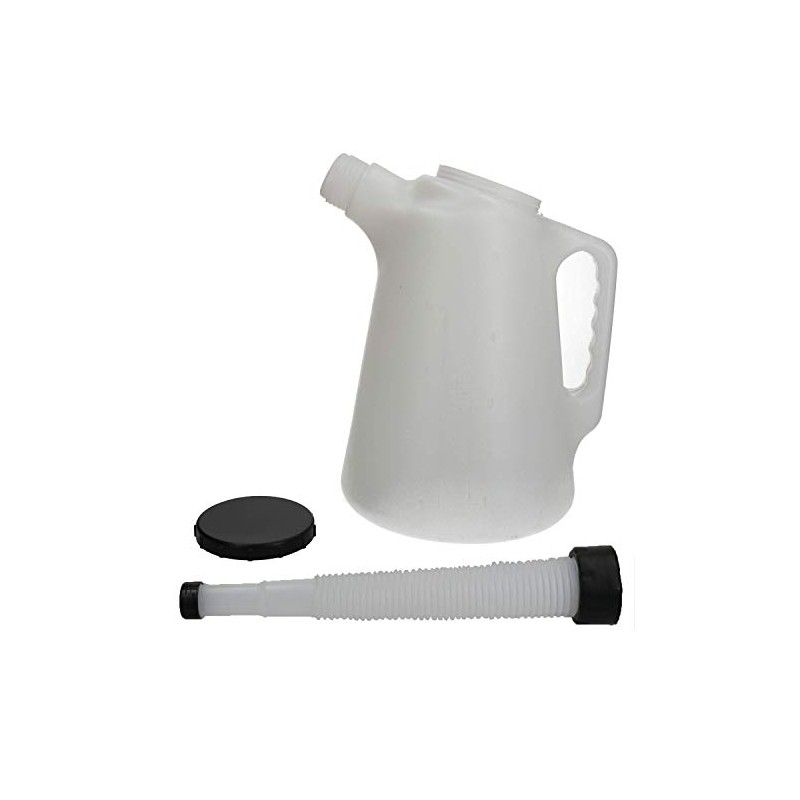 AB Tools-Toolzone 5L Plastic Measuring Jug & Flexible Spout Litre
