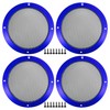 A ABSOPRO 6.5 Inch Car Speaker Grille Cover with Screws