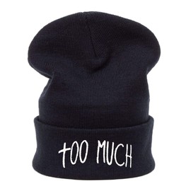 Morefaz Winter Beanie Hat Hats Women Men Ladies MFAZ Ltd Too Much