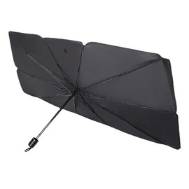 VARGTR Car Windshield Sunshade Umbrella,UV Reflecting Foldable Front Car Sunshade Umbrella to Keep Your Vehicle Cool, Windshield Sun Shade Cover Protect Car from Sun Rays Damage Umbrella