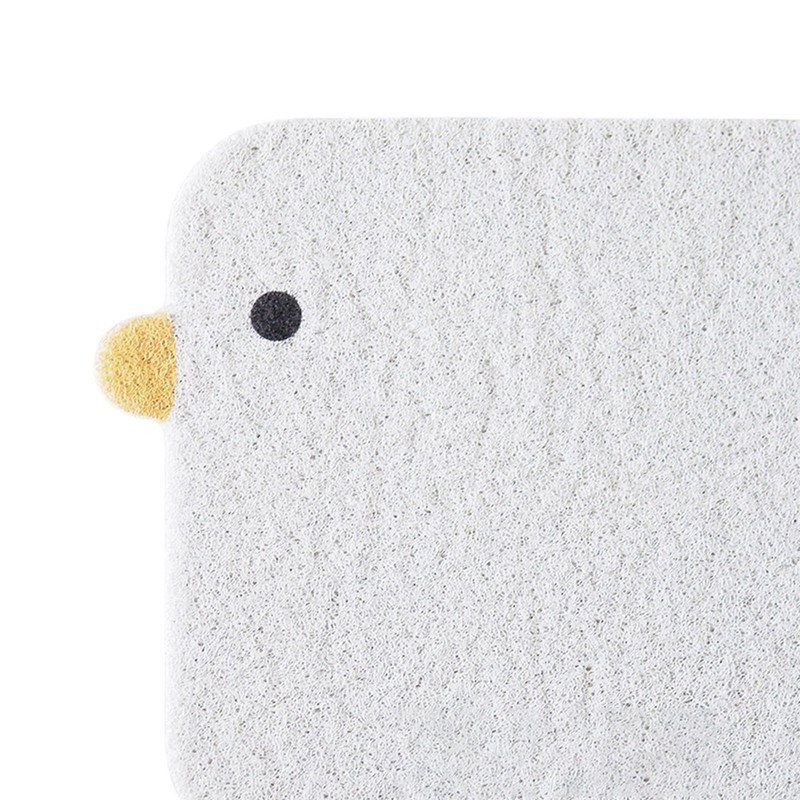 Cat Litter Mat Prevent Slip Cute Chick Shape Cat Litter