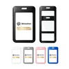 BelroseHom 3 Pack Sliding Badge Holder with Double-Sided Clear Windows,