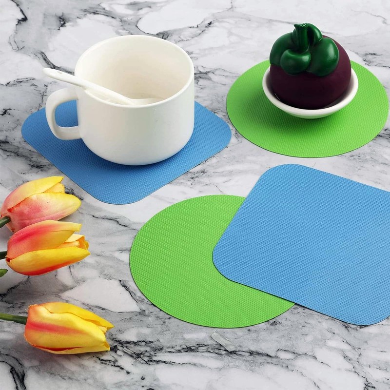 6 Pcs Jar Opener Gripper Pad, Silicone Multi-Function Anti-Slip Heat