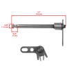 Caltric Gear Shift Shaft Assembly For Yamaha YFZ450 ATV QUAD