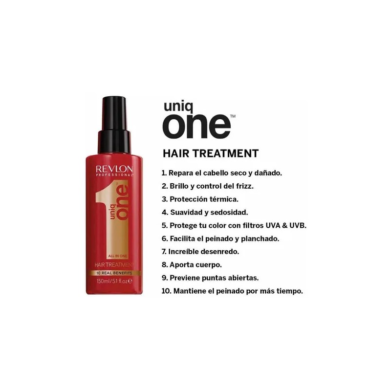 Uniq One Tratamiento All In One Revlon Rojo 150mL