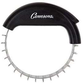 The Original Rolling Meat Tenderizer Tool- Stainless Steel Blades Break Down Tendons in Beef, Poultry, Steaks and More- Easier Than Hammer, Mallet, or Pounder- Dishwasher Safe