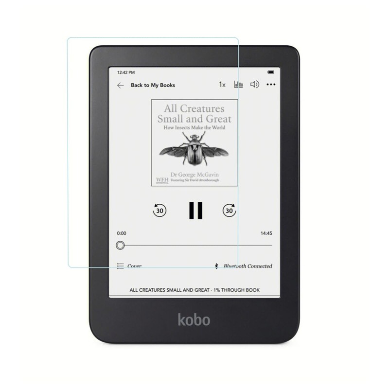 2 x Clear Screen Protectors for Kobo Clara 2E 2022
