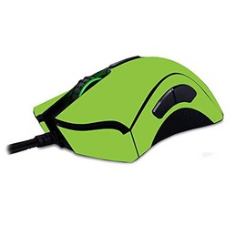 MightySkins Skin Compatible with Razer Deathadder Elite - Solid Lime Green | Protective, Durable, and Unique Vinyl Decal wrap Cover | Easy to Apply, Remove, and Change Styles | Made in The USA