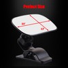 Clip On Car Baby Mirror, Ampper Adjustabe HD Glass Convex