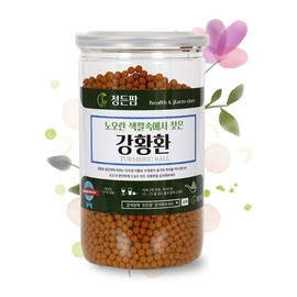 강황환 400g 정든팜 밀폐통제품 강황 Turmeric Powder 400g Jeongdeun Farm Sealed Container Product Turmeric