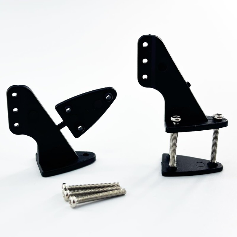 12 Sets Nylon Control Horns L20×W14×H29mm 3 Holes Positions for