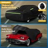 QUNSUNUS Car Cover for Ford Thunderbird 1958-1971 and 1977-1979, Waterproof