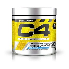 Pre Entreno Cellucor C4 Original 30 Servicios Blue Razz