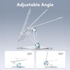 Lifelong Adjustable Laptop Stand with 360° Rotating Base, Ergonomic Computer