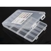 SIKIRI Partition Case, Nail Tip Case, 4.5 x 6.7 x