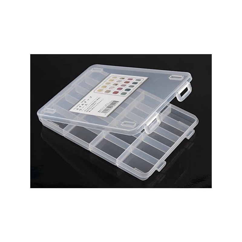 SIKIRI Partition Case, Nail Tip Case, 4.5 x 6.7 x