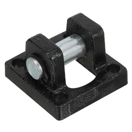 PATIKIL 45x45x30mm Air Cylinder Rod Pivot Clevis Pneumatic Mounting Bracket Rear Mount Parts, Black