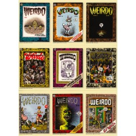 R. Crumb Weirdo Boxed Trading Card Set - Sealed - Underground Comix Cartoonist