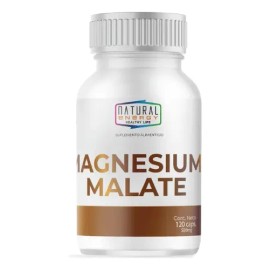 Malato De Magnesio Natural Energy 500mg. 120 Capsulas                                                                                                 