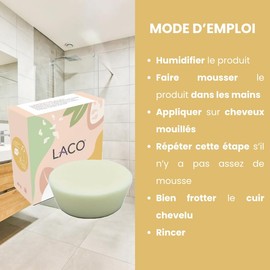 Laco - Après-shampoing solid (douceur de miel)