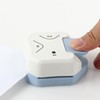 YUENTOEN 3-in-1 Paper Corner Rounder, Corner Hole Punch 4mm/R5mm/R10mm, Round