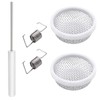 RV Flying Insect Screen, 2 Pack Furnace Vent Cover,Heater Vent