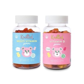 노티드 꾸미 혼합 2종 1세트 멀티비타민+비타민D 총2병 Noted Ggumi Mixed 2 Types 1 Set Multivitamin + Vitamin D Total 2 Bottles