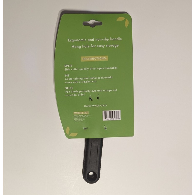 Evriholder Avocado Tool 3 In 1 Split, Pit, and Slice