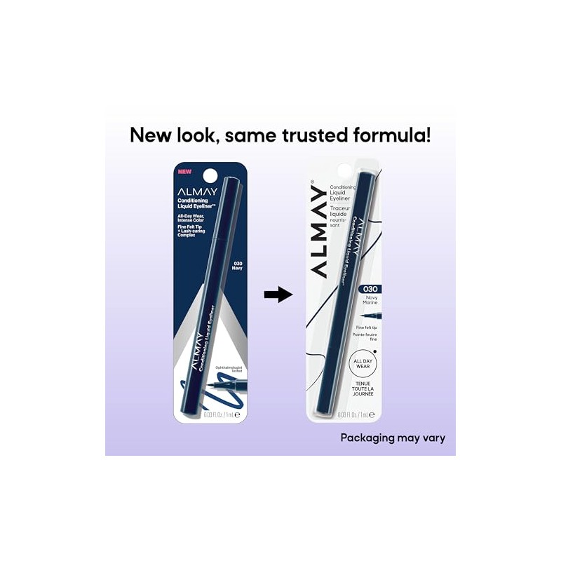 Delineador Líquido Conditioning Liquid Eyeliner Tono Navy