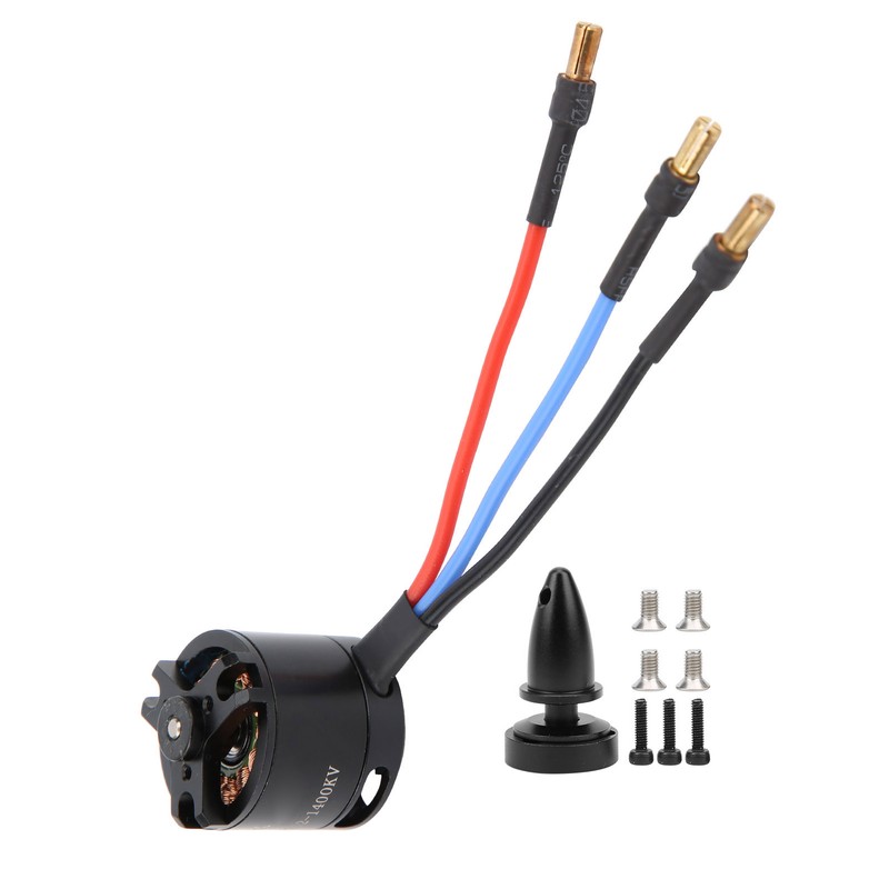 2212 1400KV Metal Brushless Motor for FixedWing RC Airplane Racing