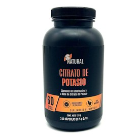Citrato de Potasio 240 cápsulas SNatural