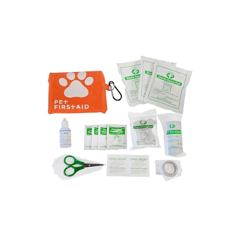Adog Pet First Aid Travel Kit with Carabiner
