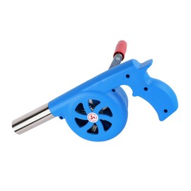 Kisangel Hand Crank Manual Air Blower for Bbq Camping and Outdoor Cooking Portable Fire Blower Comfortable Grip for Grill Enthusiasts and Picnics Upgraded Gear