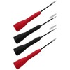Xspeedonline 4-Pack 2mm Extended Needle Test Probes, 600V/10A Non-Destructive Multimeter
