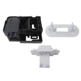 Gxcdizx Washer Lid Lock Switch & Lid Lock Bezel & Lock Striker Replaces WH01X26114, WH01X24114, 290D1580P001, 290D1580P002 for GE Hotpoint Top Load Washer Replacement