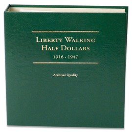 Littleton Coin Company 1916-1947 Liberty Walking Half Dollar Album Coin Storage
