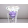 Lonovel 60 Minutes Hourglass Timer,Crystal Sand Timer Diamond Carving Surface,Good