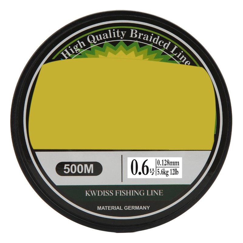 12lb Super Strong PE Fishing Line 500m 8 Strand Braided