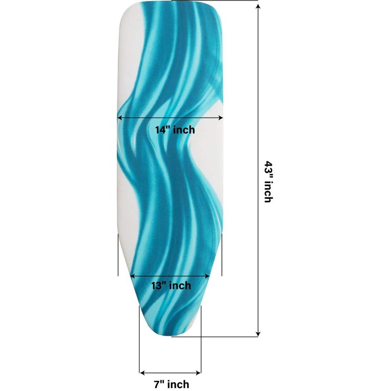 Mabel Home Ironing Board Padded Cover, 100% Cotton (6 Different