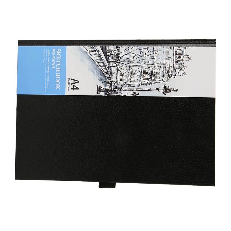 80 Sheets A4 Sketch Book Multipurpose 130gsm Hardcover Drawing Notebook