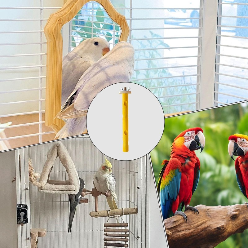 Flat Perches for Bird Cages | Cheese Wooden Bird Perch