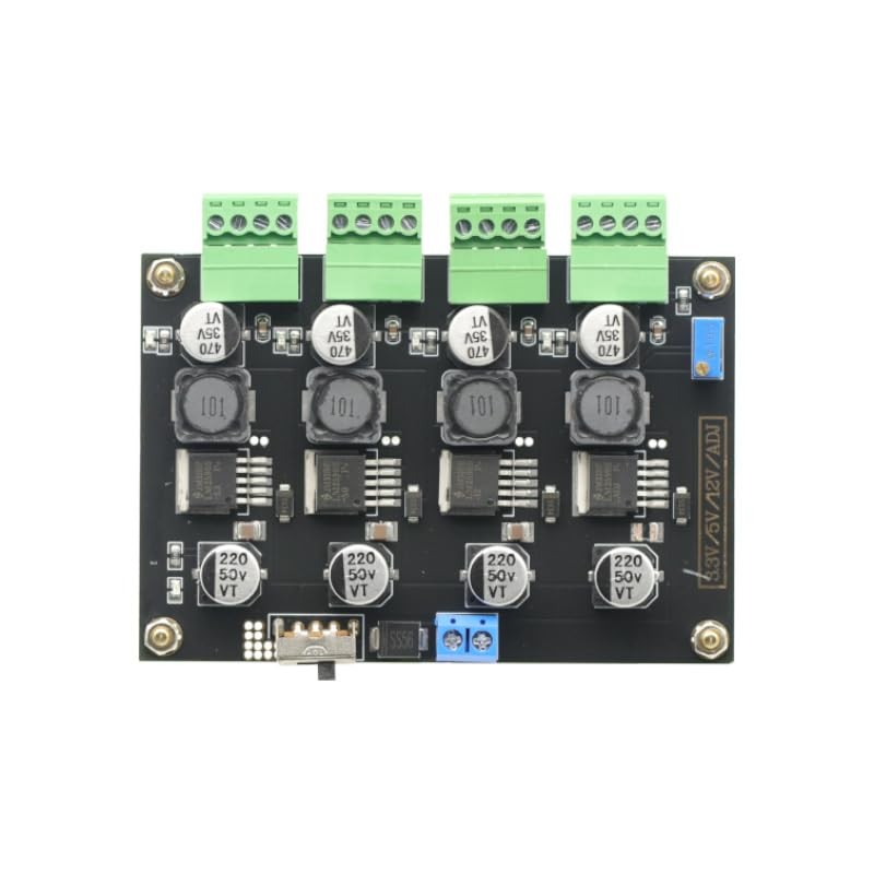 LM2596 Multi Channel Switching Power Supply 3.3V/5V/12V/ADJ Adjustable Voltage Output