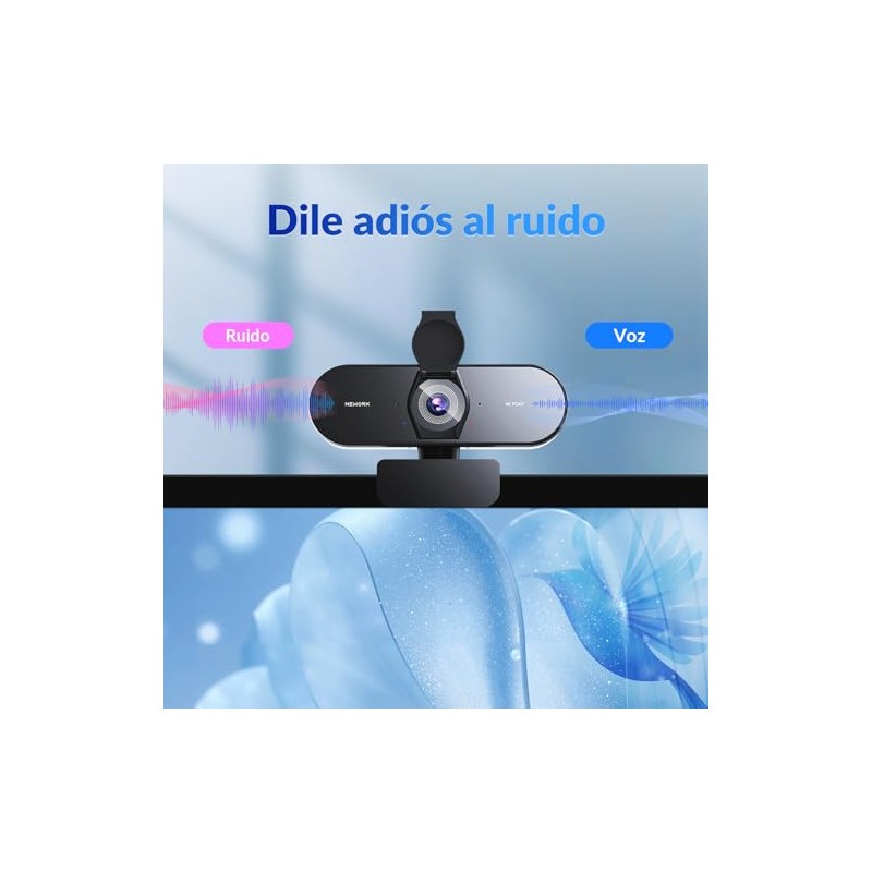 Cámara Web 4K con Sensor Sony, Enfoque automático PDAF, 1080P