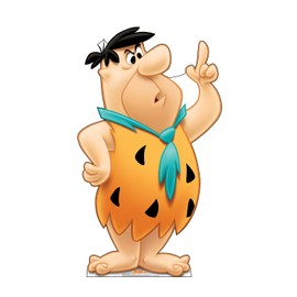 Cardboard People Fred Flintstone Life Size Cardboard Cutout Standup - Hanna-Barbera The Flintstones
