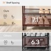 Nunsino Shoe Rack, Long Shoe Organizer,Max Holds 50 Pairs,8 Tier