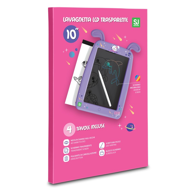 SJ GANG STYLE JAM GANG Lavagnetta LCD, display 10 pollici,