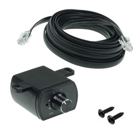 Xtenzi Bass Gain Volume Knob Control Remote XTBR14 Compatible with Hifonics Amplifiers HFR-3